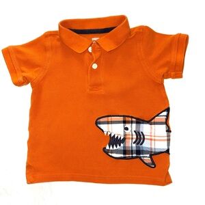 Gymboree Vibrant Orange Knit Shirt